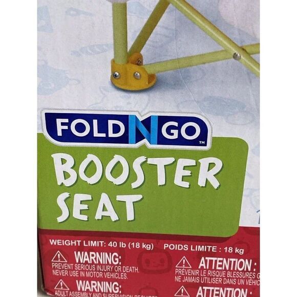 Cocomelon Fold N Go Booster Seat with Tray Feeding Chair for Babies BPA Free NEW - Picture 3 of 14